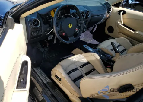 2008 Ferrari F430 Spider from USA, damaged, VIN ZFFEW59A680163553